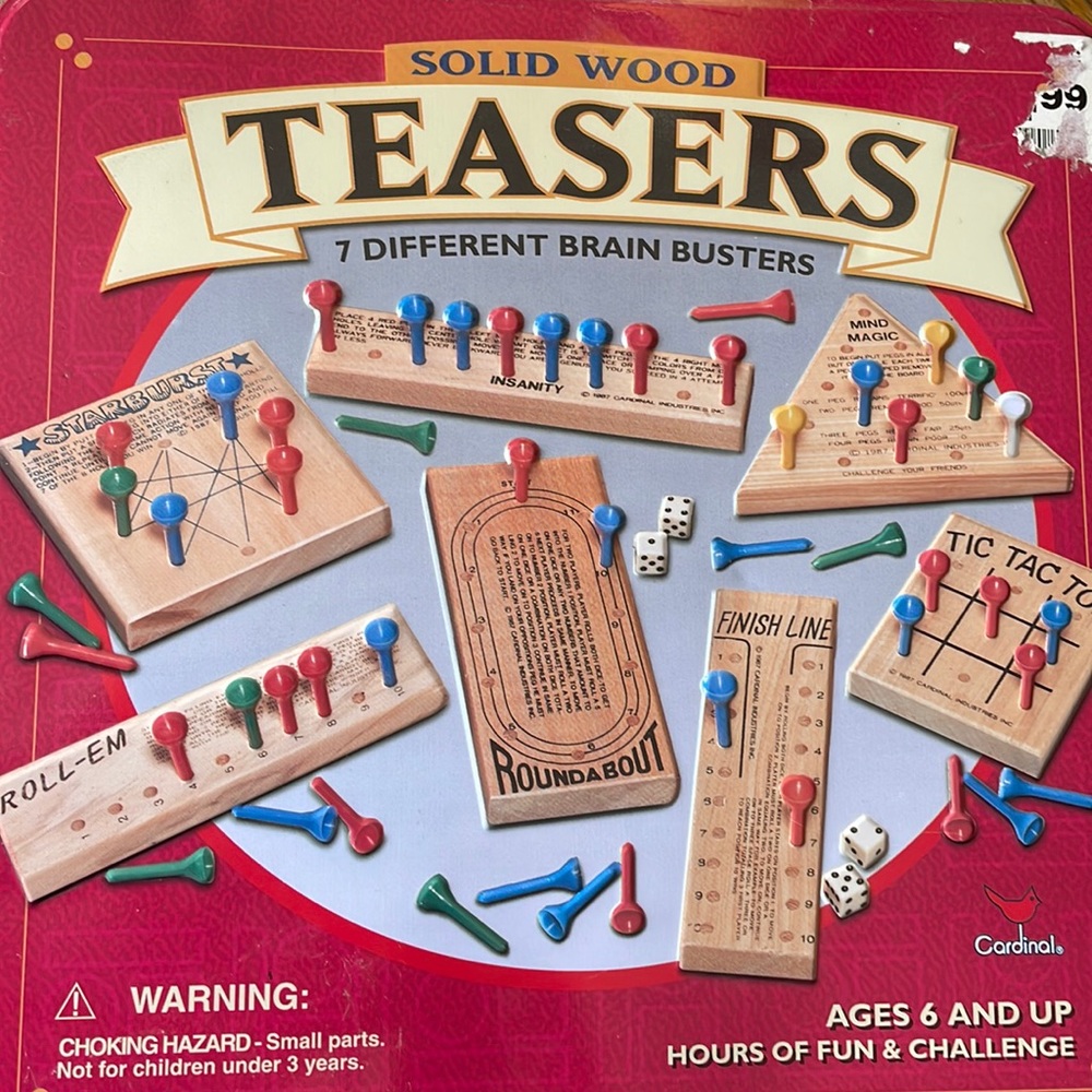 Solid Wood Teasers 7 Different Brain Busters